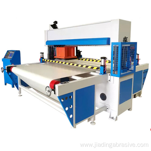 sanding paper manual multifunction punching press machine